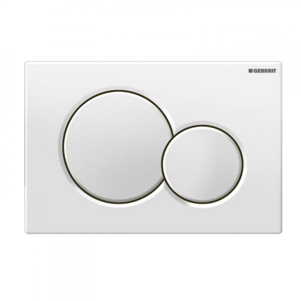 Geberit Sigma01 betjeningsplade alpin hvid