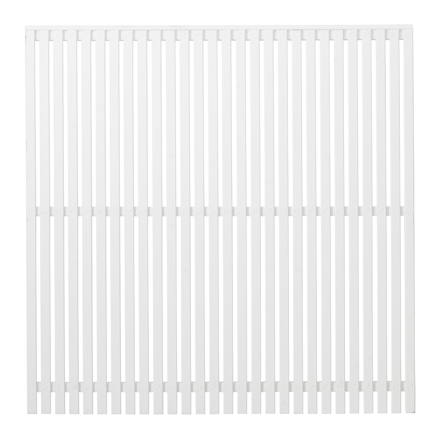Plus Sendai Hegn 180×180 cm - Hvid RAL 9010