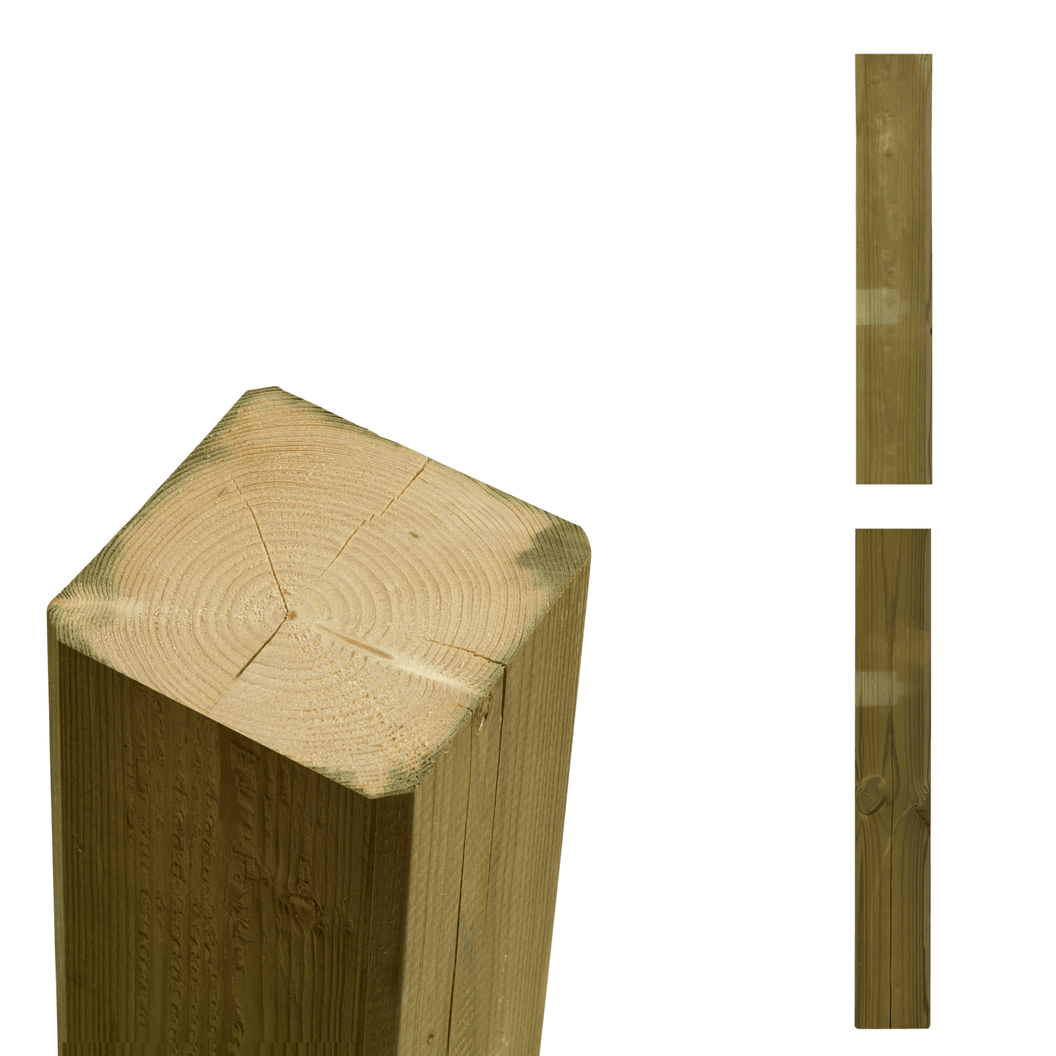 Plus ekstra stolpe til pavillonelement 7x7x290 cm