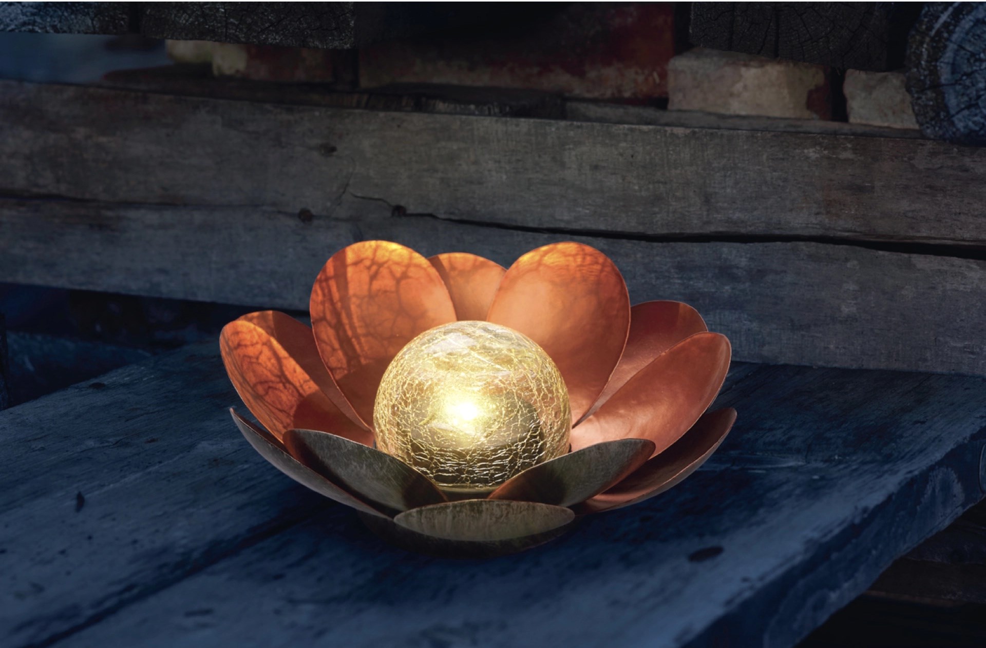 Veli Line VL 31113 Lotus Solcelle Bordlampe
