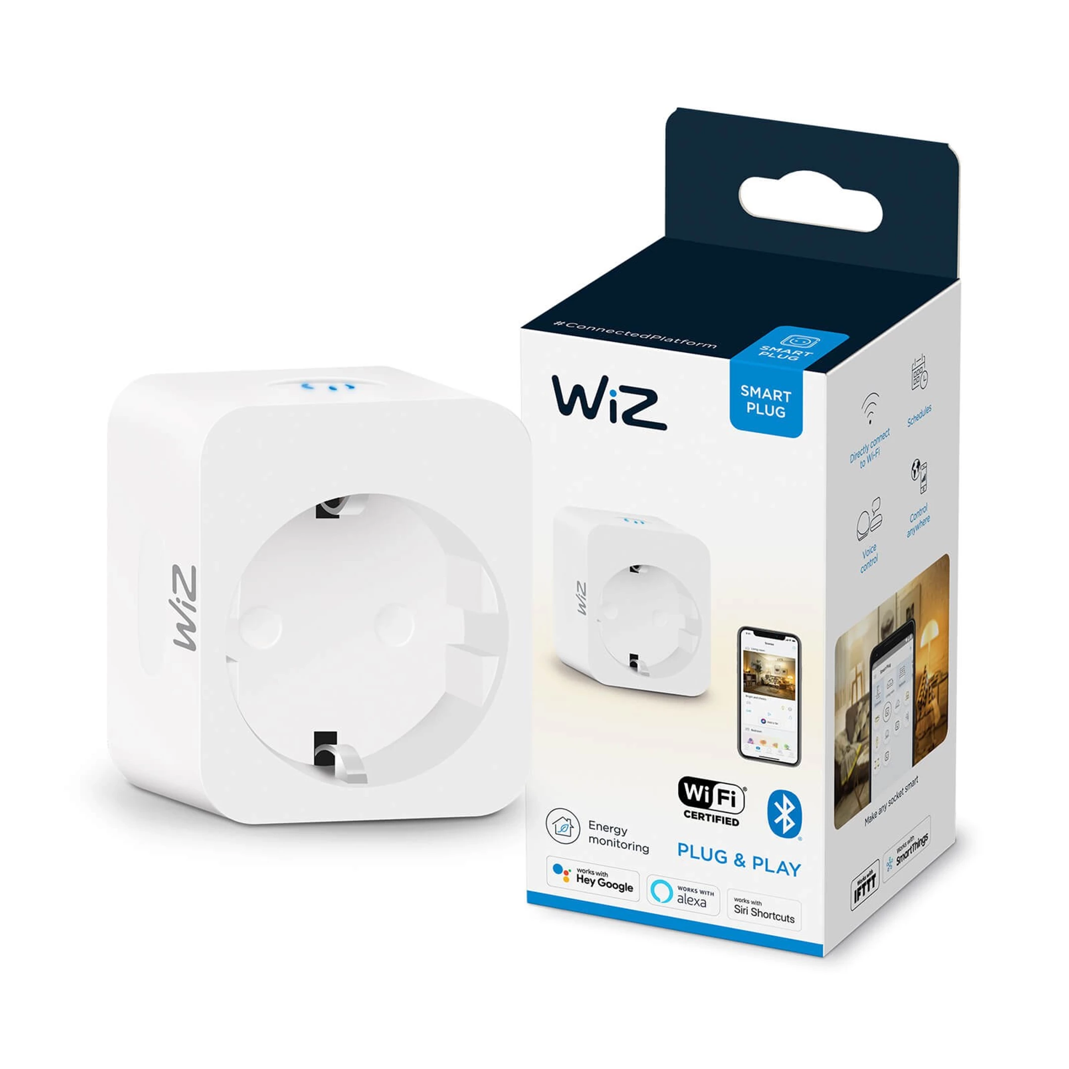 WiZ Smart Plug Powermeter Type-F
