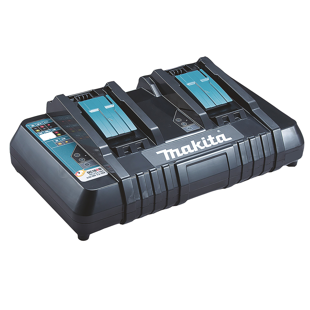 Makita DC18RD 14,4-18V Dobbelt lynlader