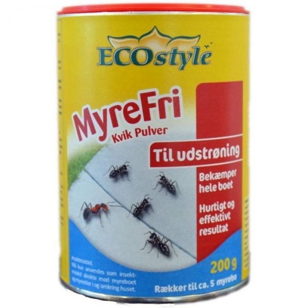 ECOstyle MyreFri kvik pulver til udstrøning – 200 g