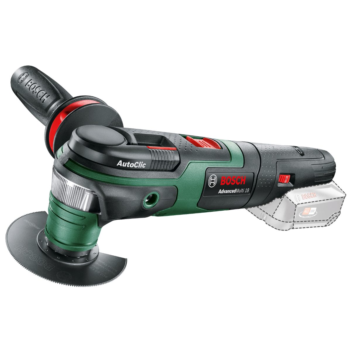 Bosch AdvancedMulti 18V Multicutter – Solo