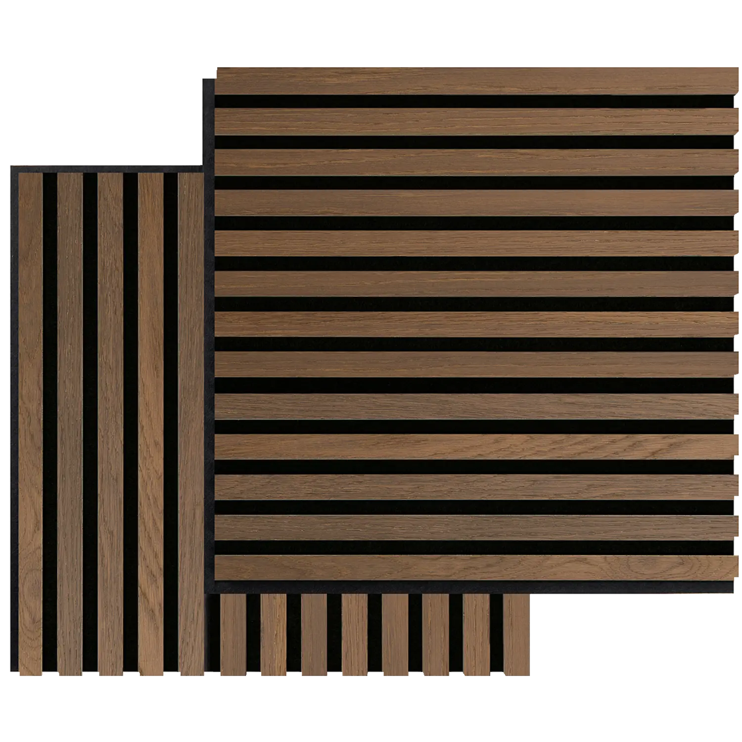 FibroTech Square Akustikpanel i olied oak 22x520x520 mm - 2 stk.