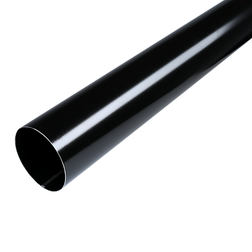 Plastmo Sort Arkitekt Nedløbsrør nr. 14 Ø90 mm