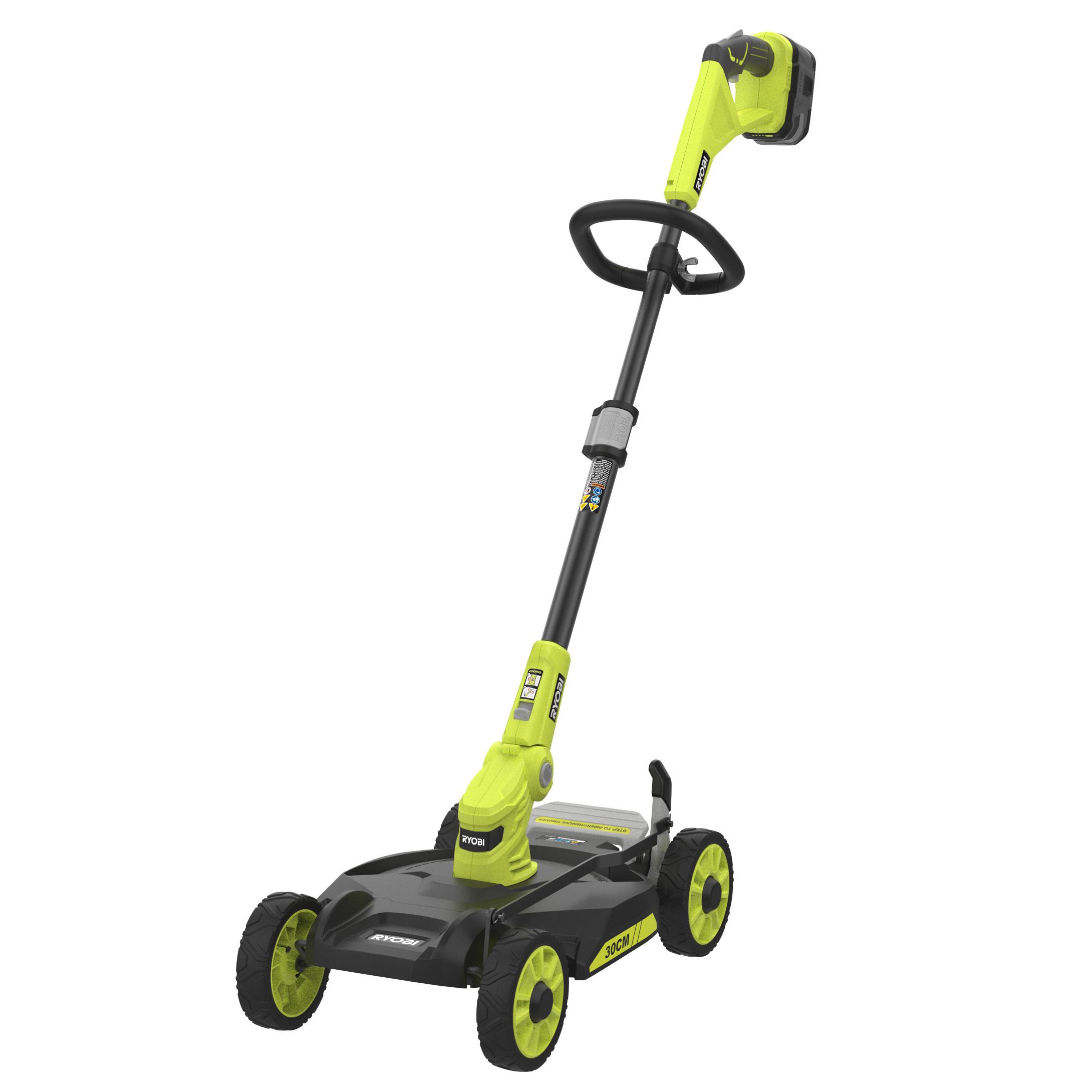 Ryobi RY18LMC30A-0 ONE+ 18V Kombineret plæneklipper/græstrimmer – Solo