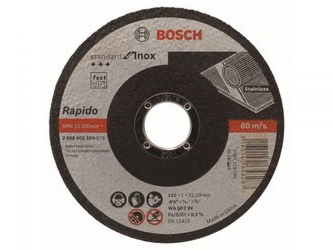 Bosch Rapido Skæreskive Inox 125mm