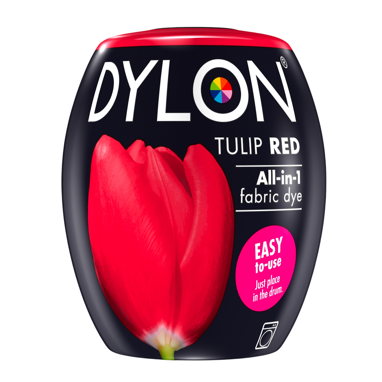 Dylon Maskinfarve 36 Tulip red – 350g