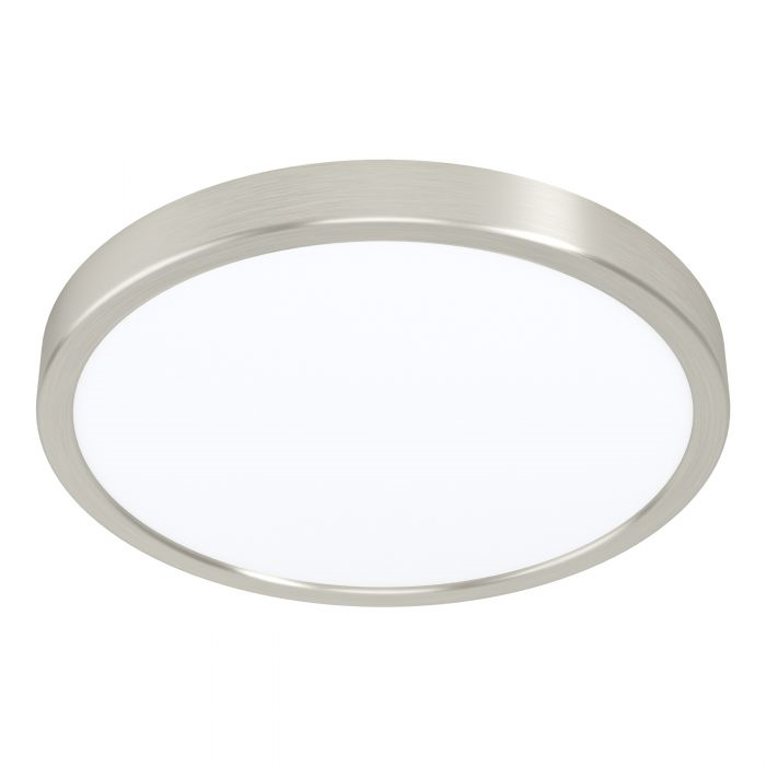 Eglo Fueva 5 LED Loftlampe Børstet Stål Ø285 mm