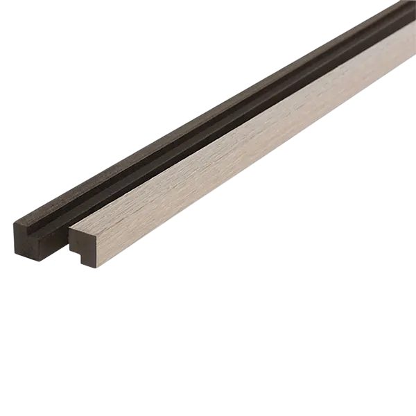 FibroTech Akustik Afslutningsliste i grey oak 22x25x3000 mm - 2 stk.