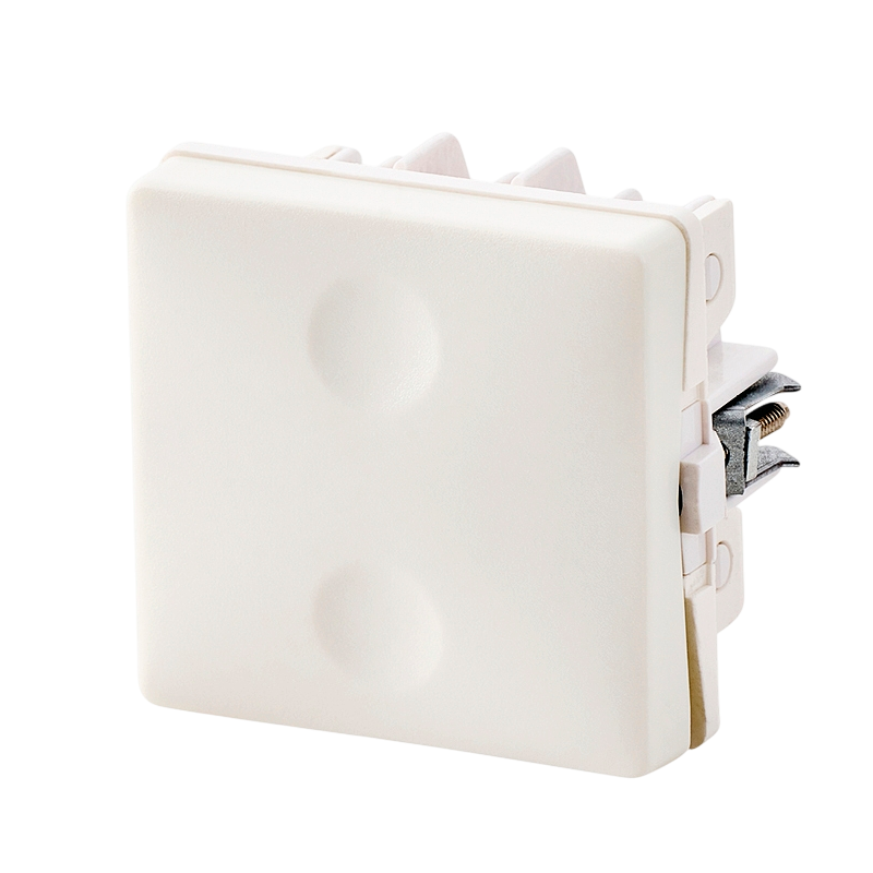 FESH SWITCH Curveline Afbryder, krydsning 1,0 i hvid