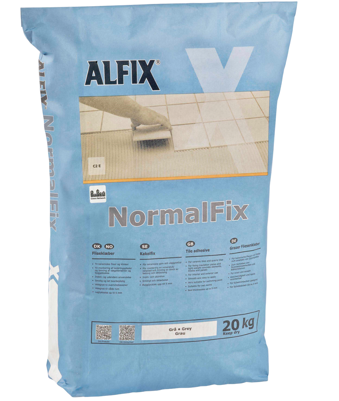 Alfix NormalFix Fliseklæber 20 kg