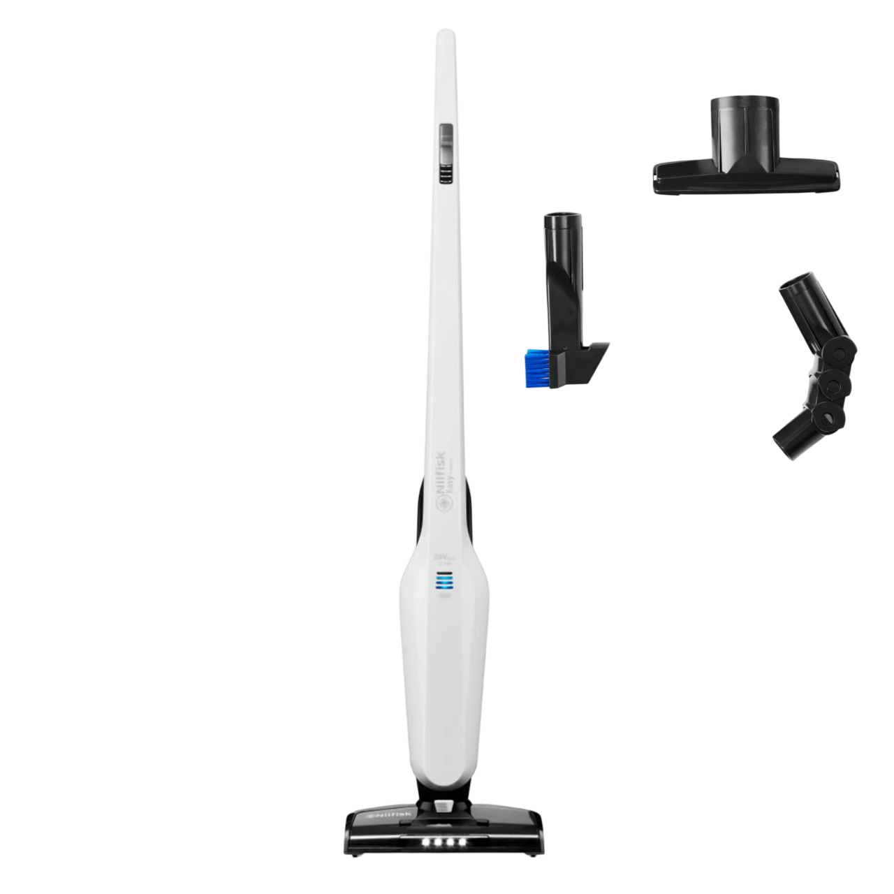 Nilfisk Easy 28V Max White 2-i-1 Støvsuger