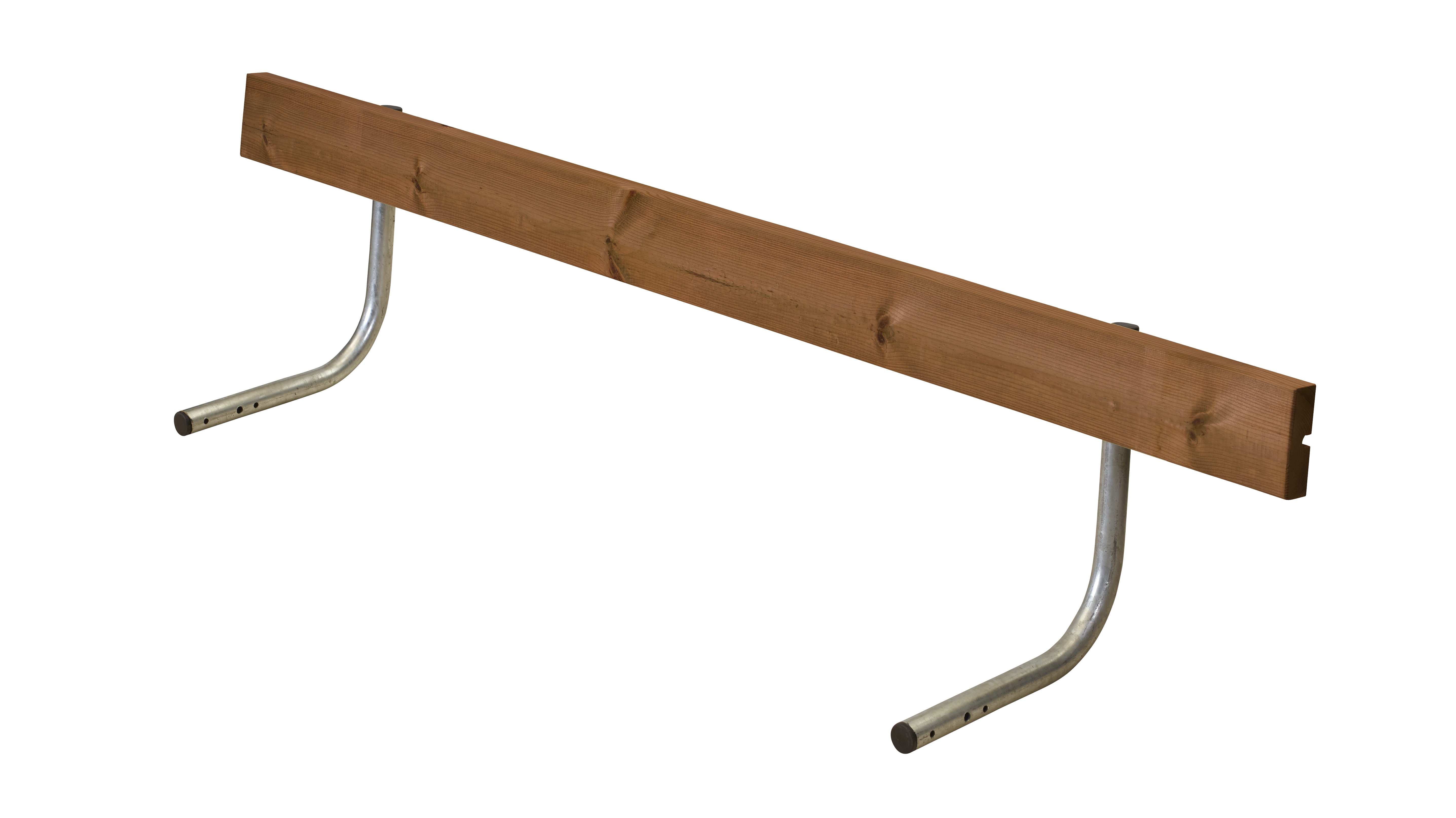 Plus Ryglæn til Bord/Bænkesæt 177 cm - Grundmalet Teak