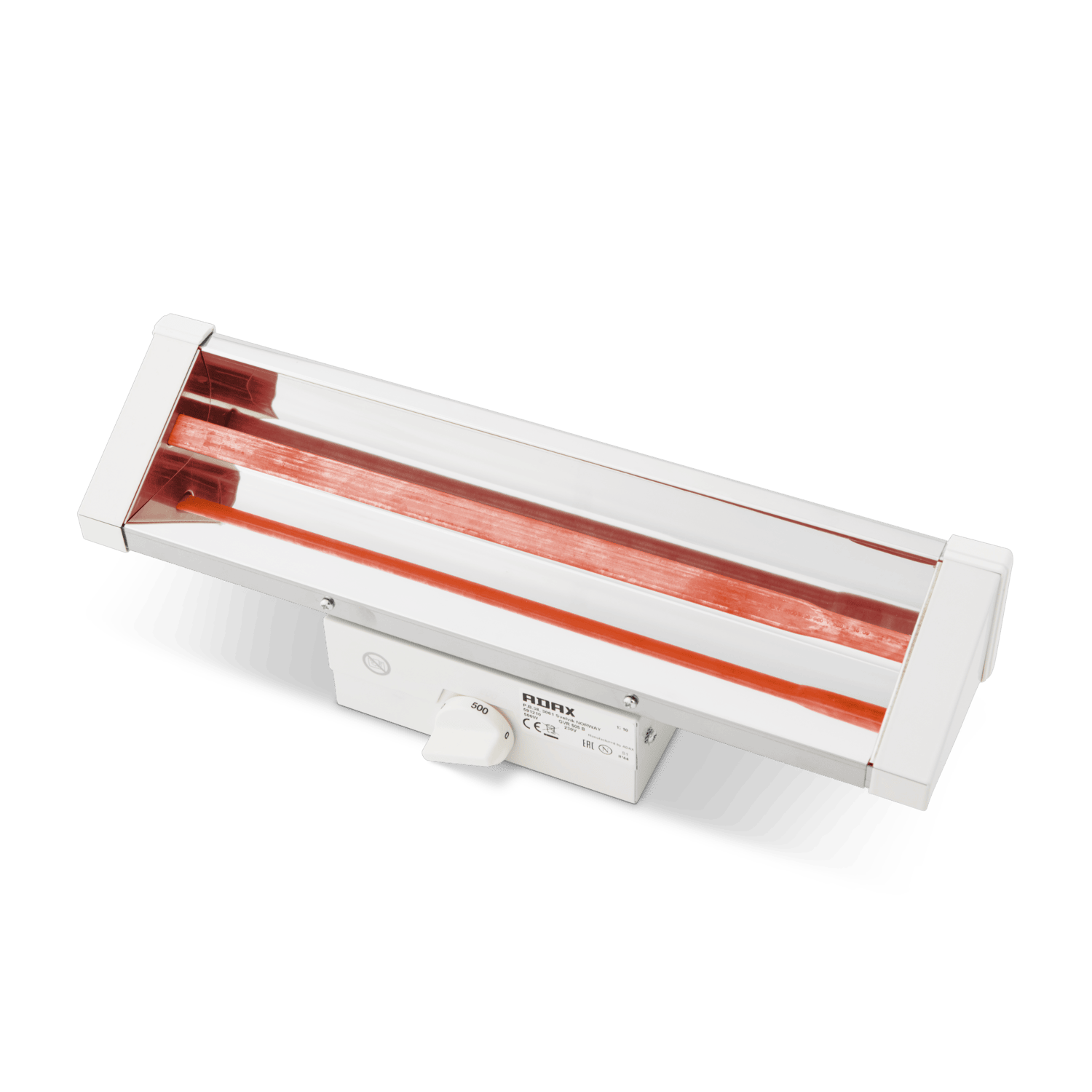 Adax Strålevarmer 750W VR507 KB med ledning og stikprop