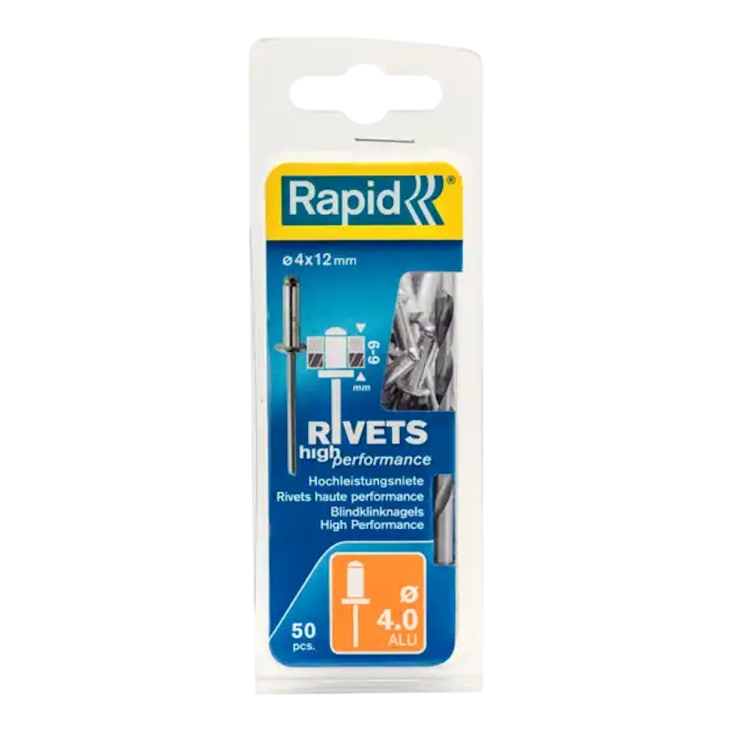 Rapid Nitter Ø4,0 x 12 mm, blister - 50 stk.