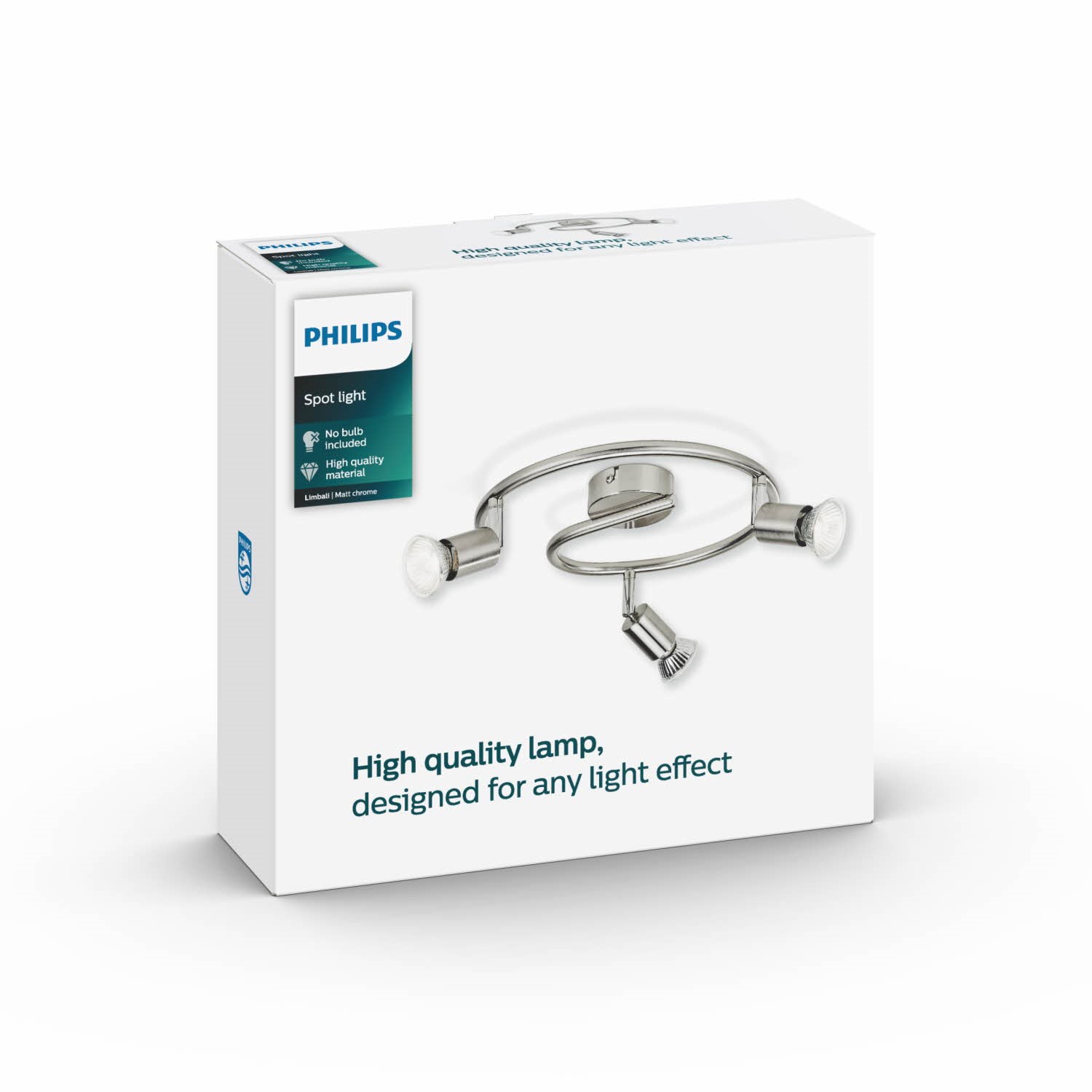 Philips Limbali Spiral i mat krom - 50303/17/E7