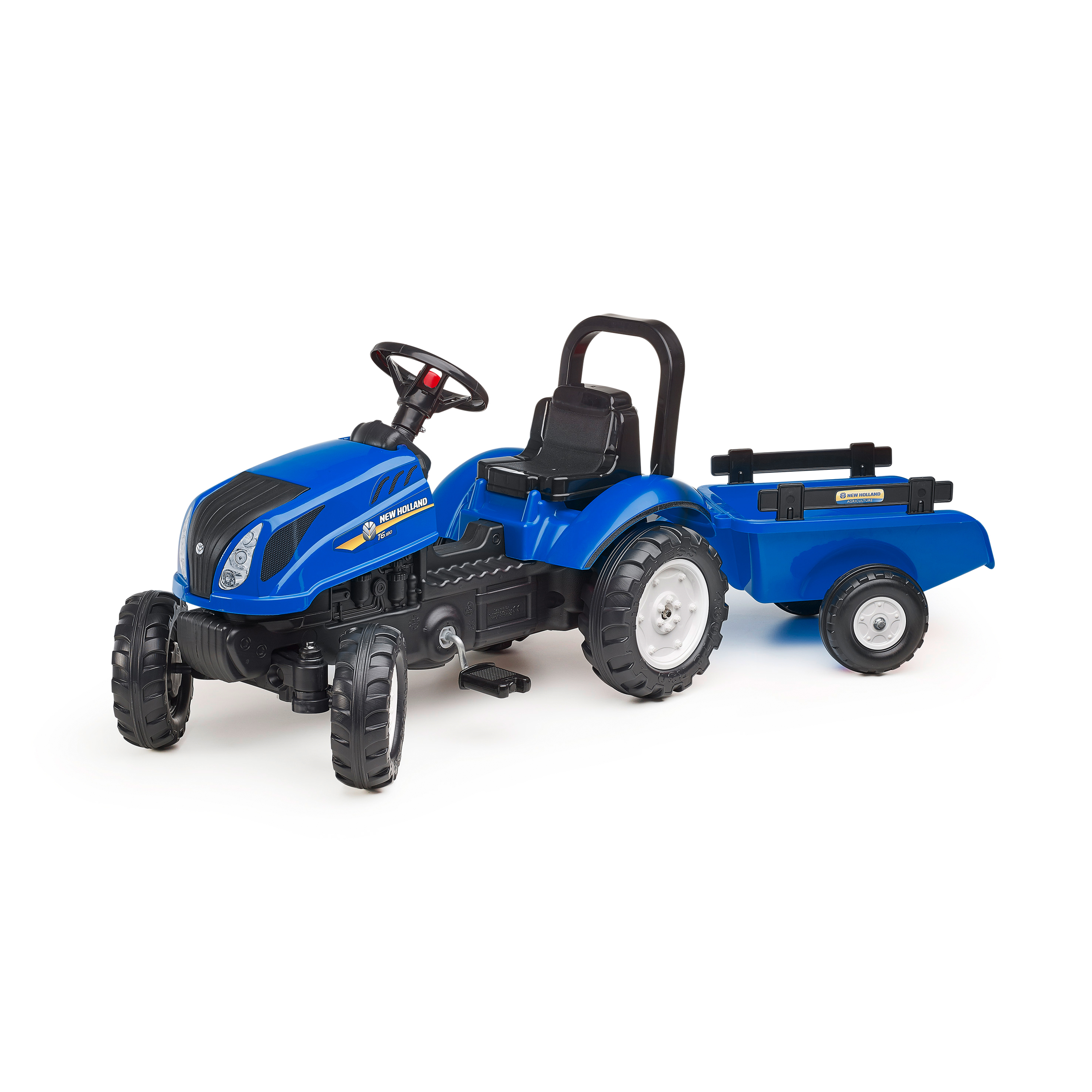 Falk New Holland Traktor med vogn