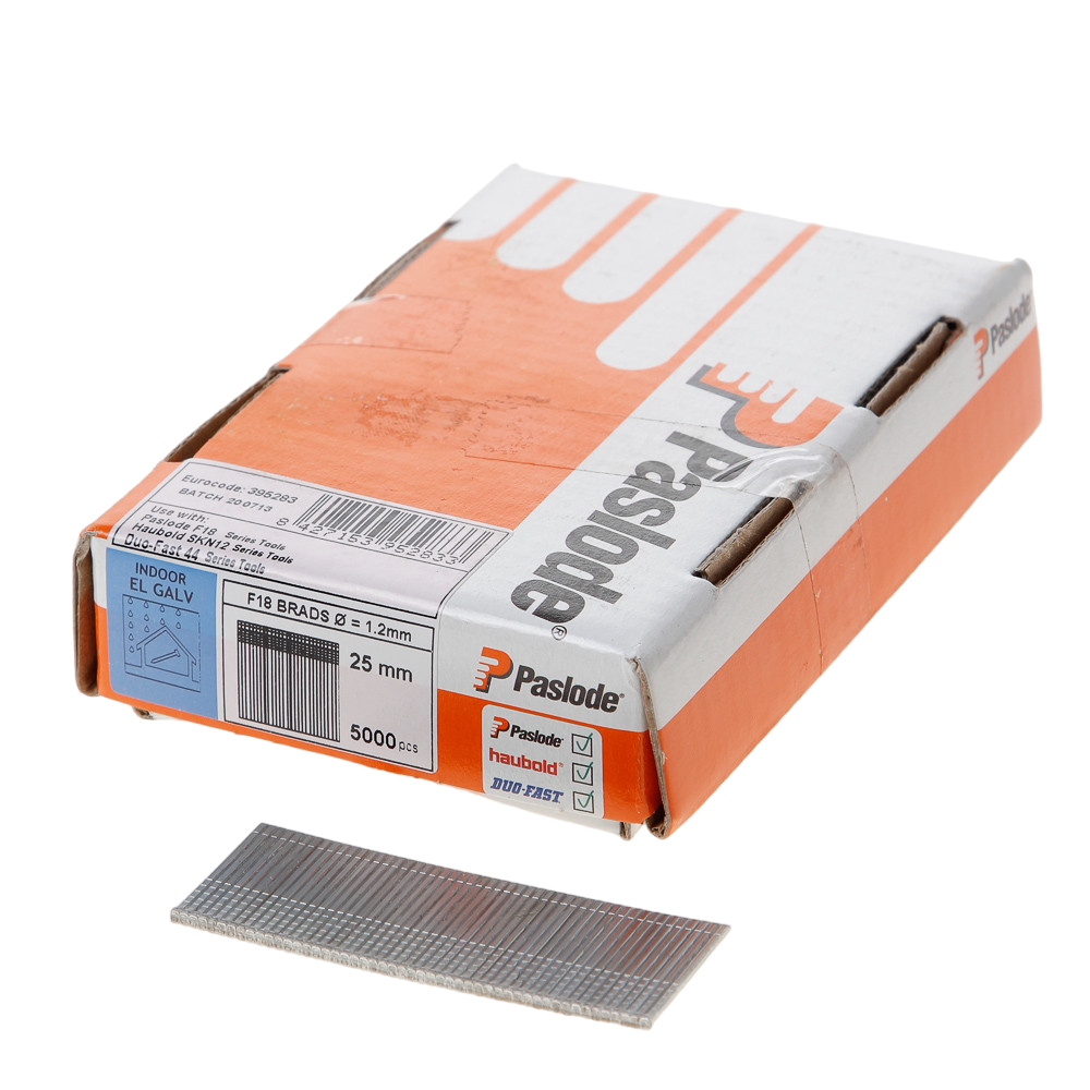 Paslode F18 Dykker 1,2x25mm elforzinket - 5000 stk.