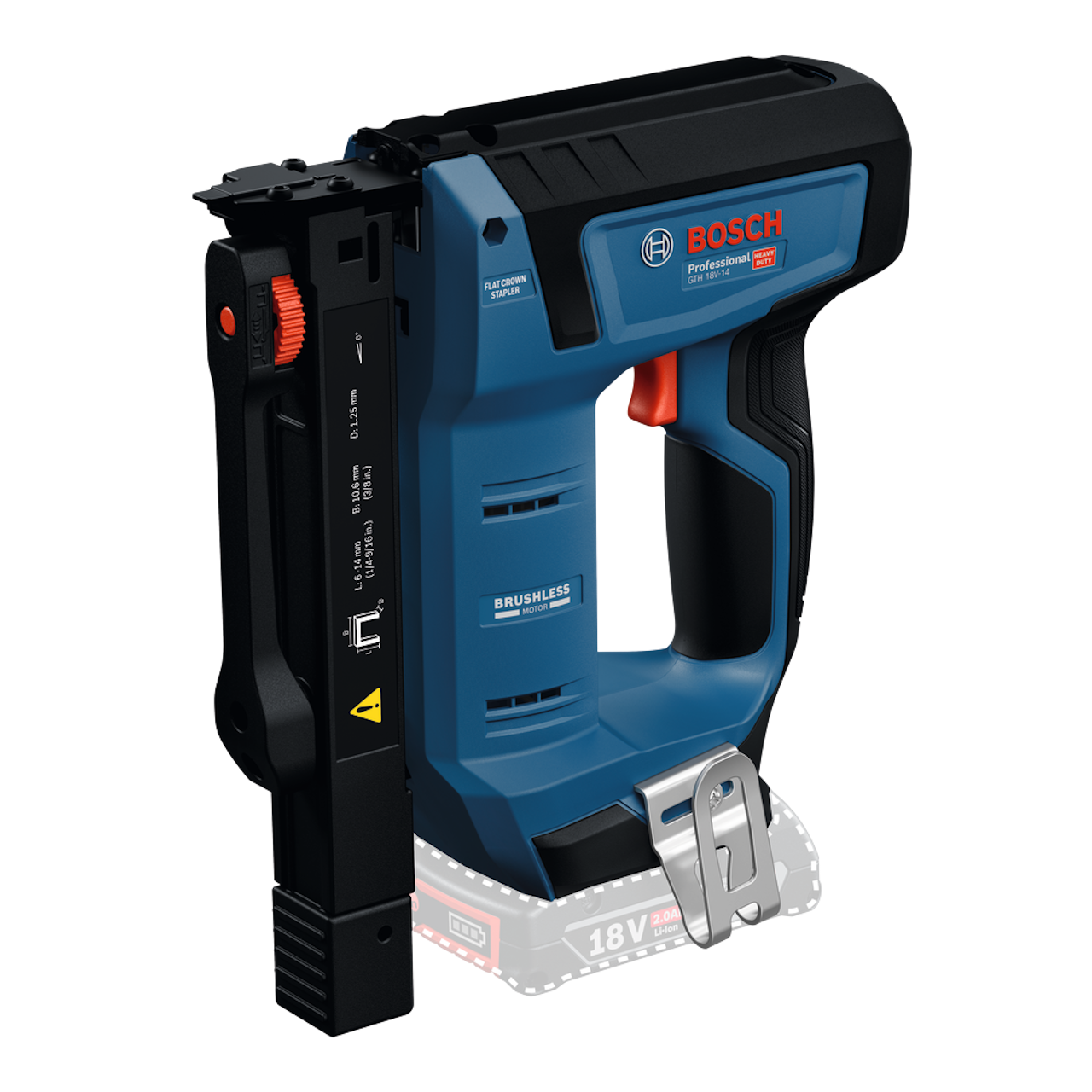 Bosch Professional PRO GTH 18V-14 Klammepistol – Solo
