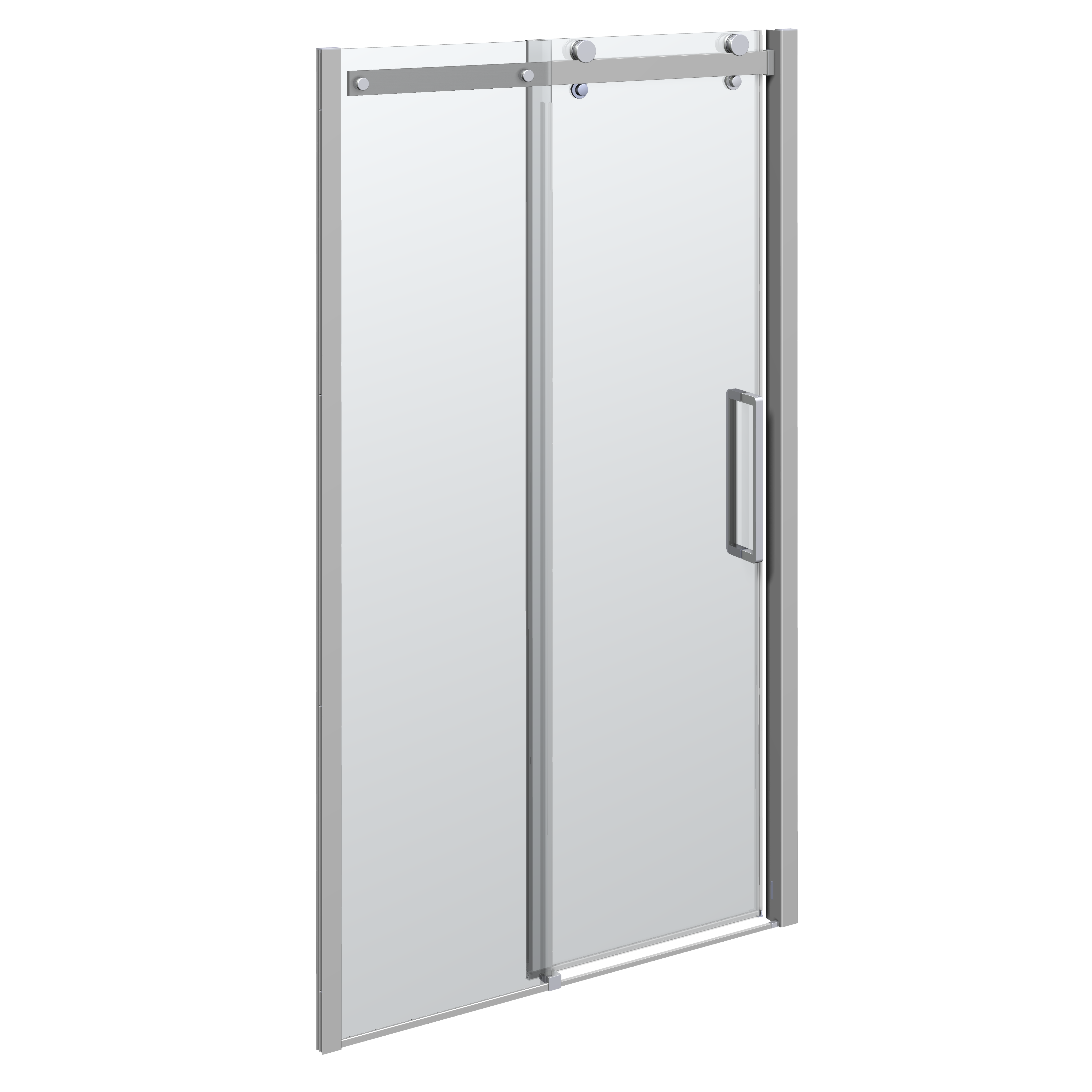 Scanbad Deluxe skydedør vendbar 120 cm