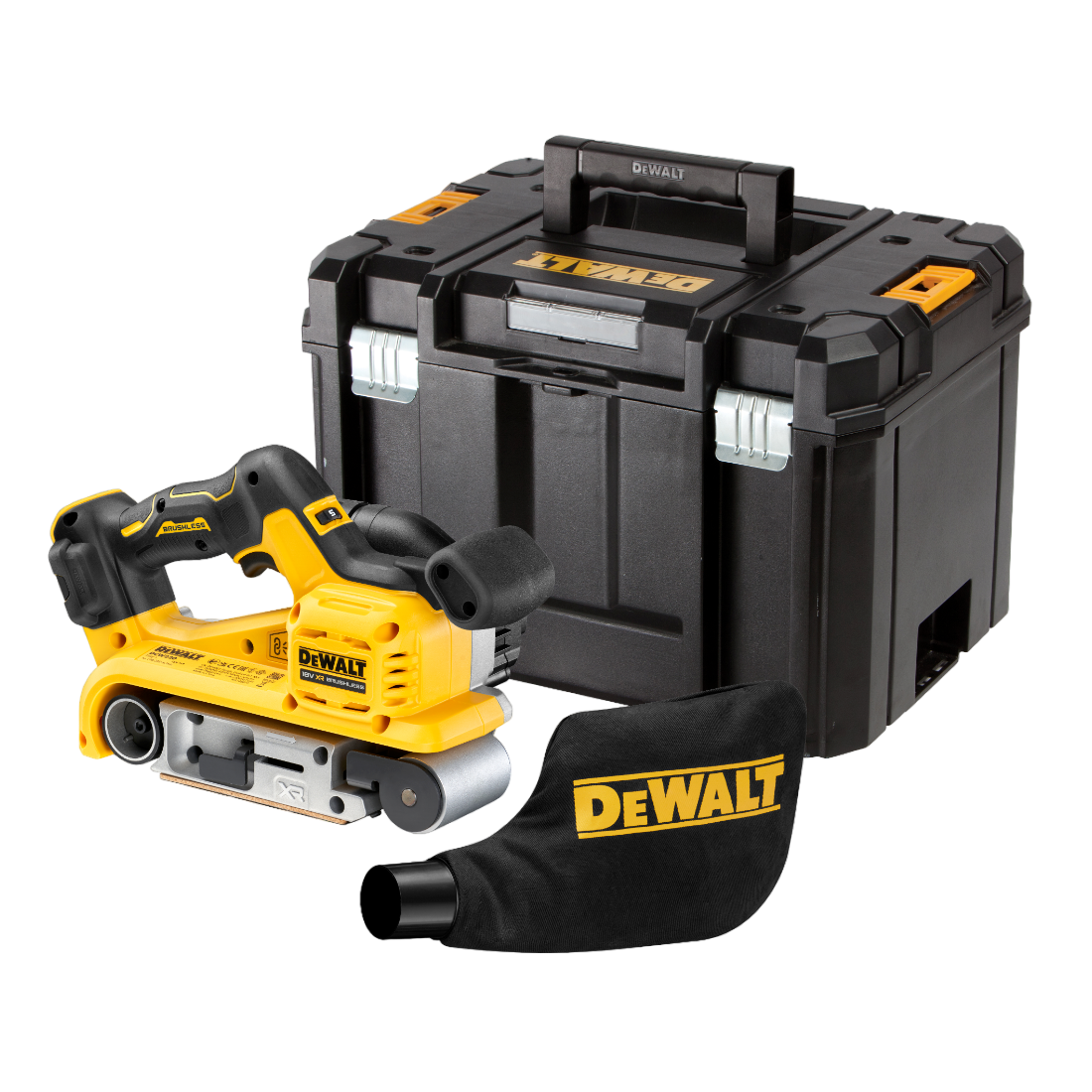 DeWALT DCW220NT-XJ 18V XR Båndsliber – Solo TSTAK