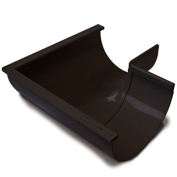 Plastmo plast 90 gr. udvendig gering nr. 10 i sort