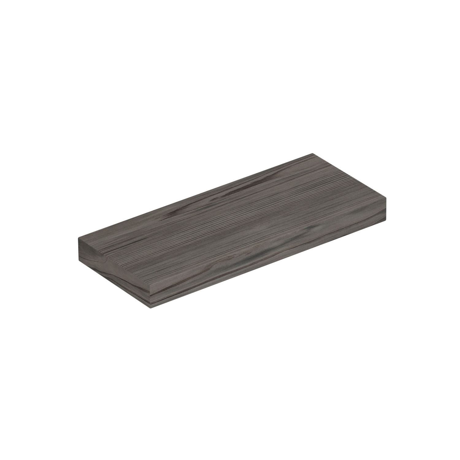 Scanbad Luna svævehylde 35x15x3 cm - aske grå