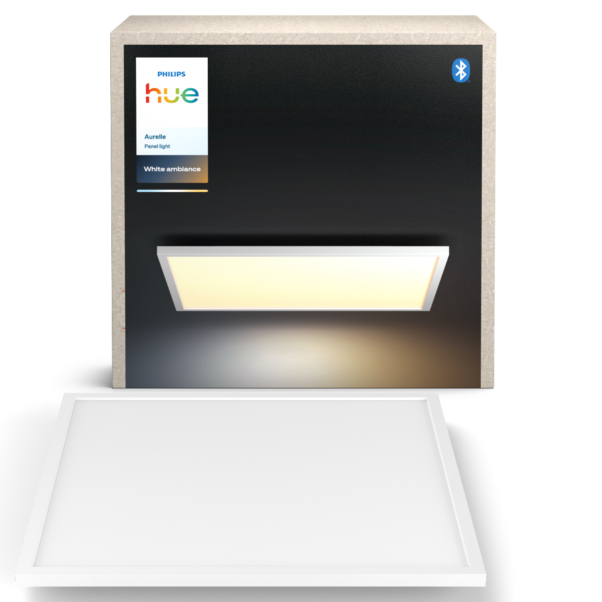 Philips Hue Aurelle WA LED panel, kvadratisk 60x60 cm i hvid