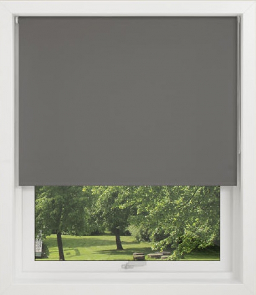 Debel Uni Rullegardin Mørklægning i grå – 120x210 cm
