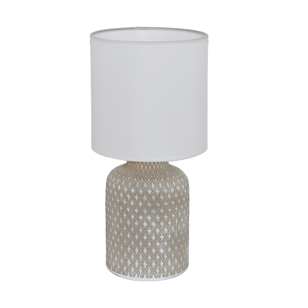 Eglo Bellariva bordlampe i keramik grå