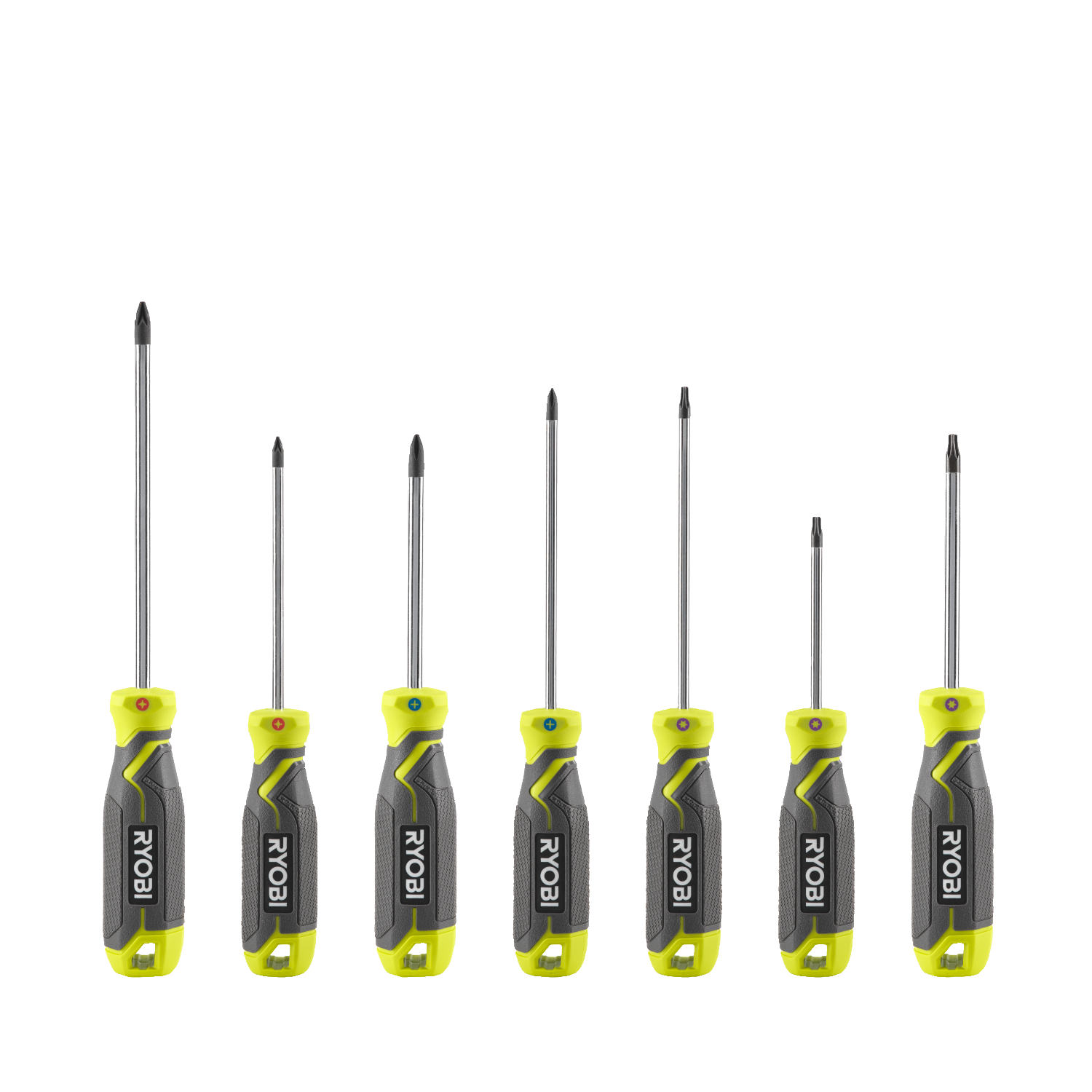 Ryobi RHSDS7PC Magnetisk Skruetrækkersæt med 7 dele