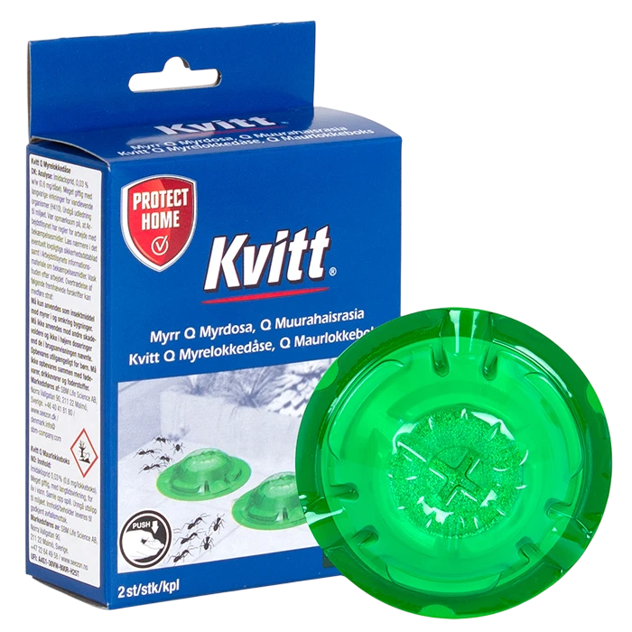 Protect Home Kvitt Q Myrelokkedåse - 2 stk.