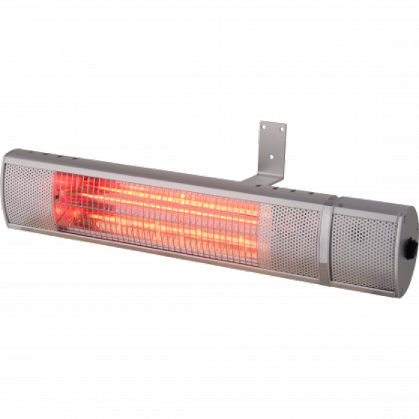 Hortus Terrassevarmer golden tube vægmodel 1500W