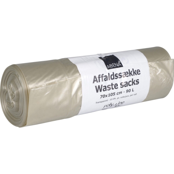 Abena Affaldssække 90 liter - 10 stk.