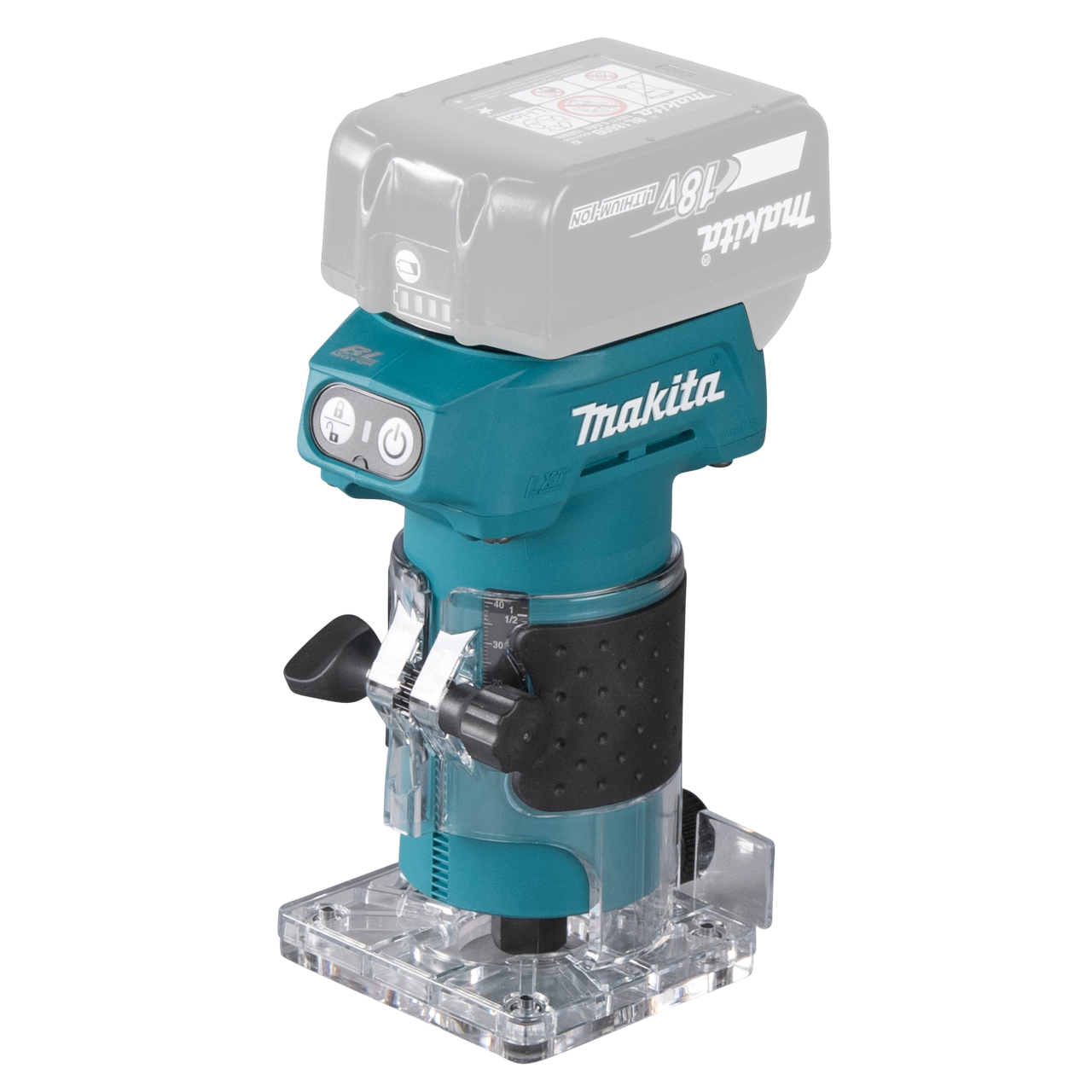 Makita DRT52Z 18V LXT Enhåndsfræser – Solo