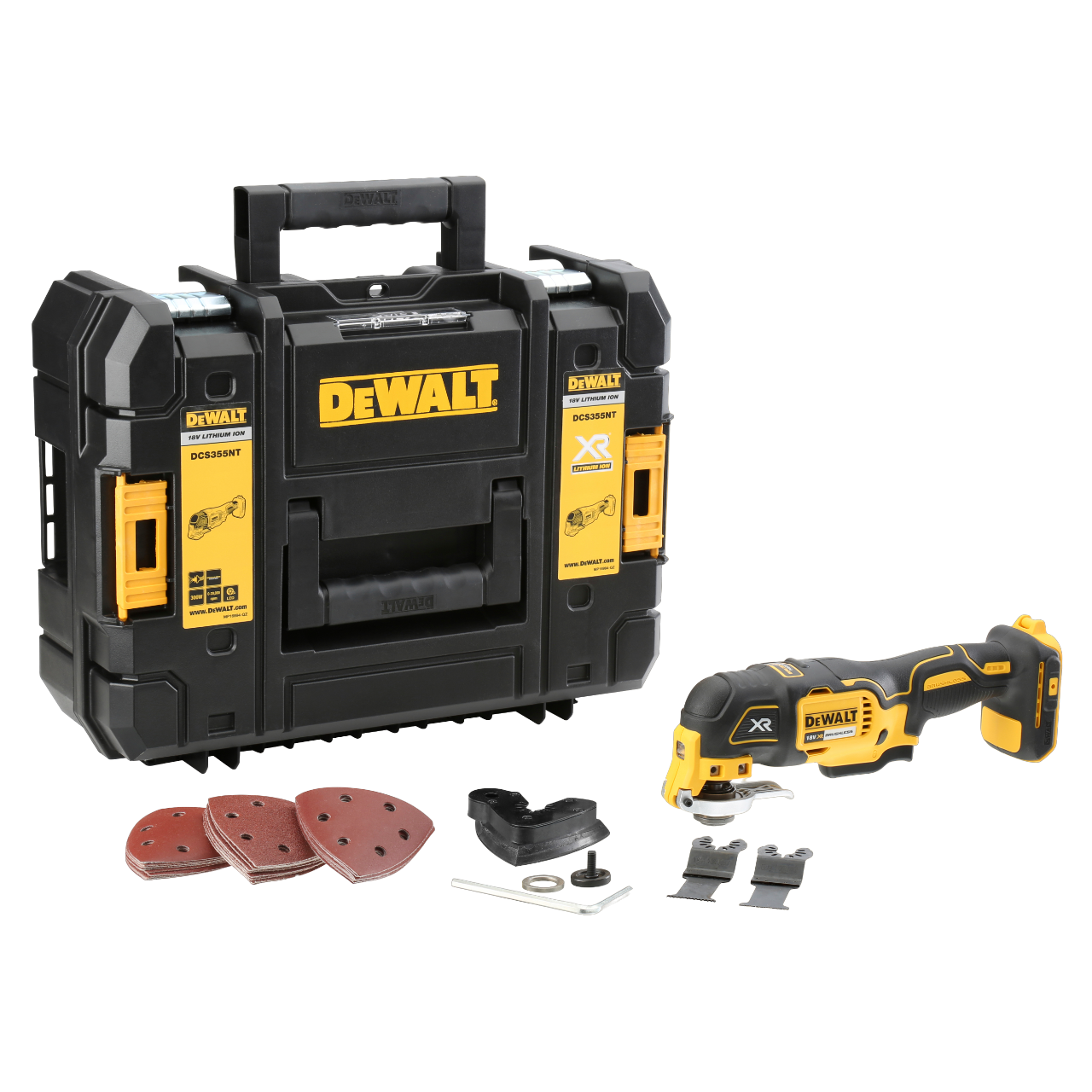 DeWALT DCS355NT-XJ 18V XR Multicutter – Solo TSTAK
