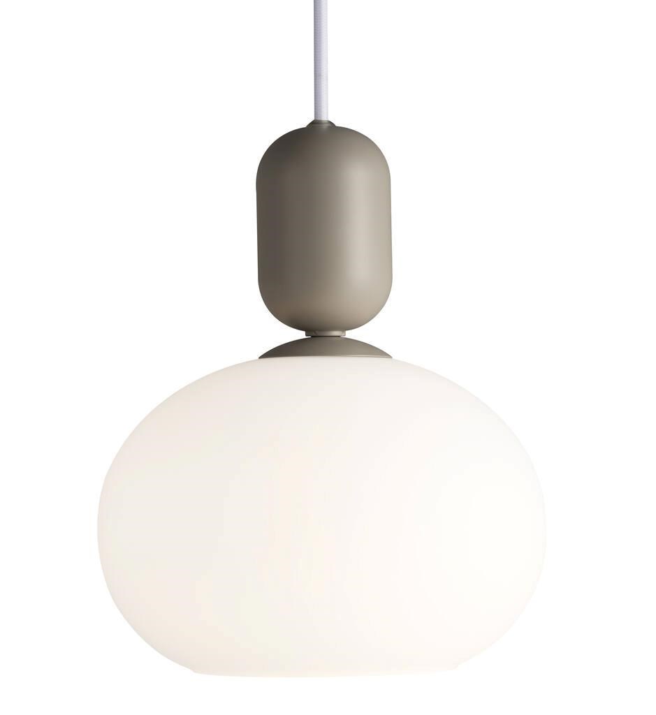 Nordlux Notti glas pendel i grå