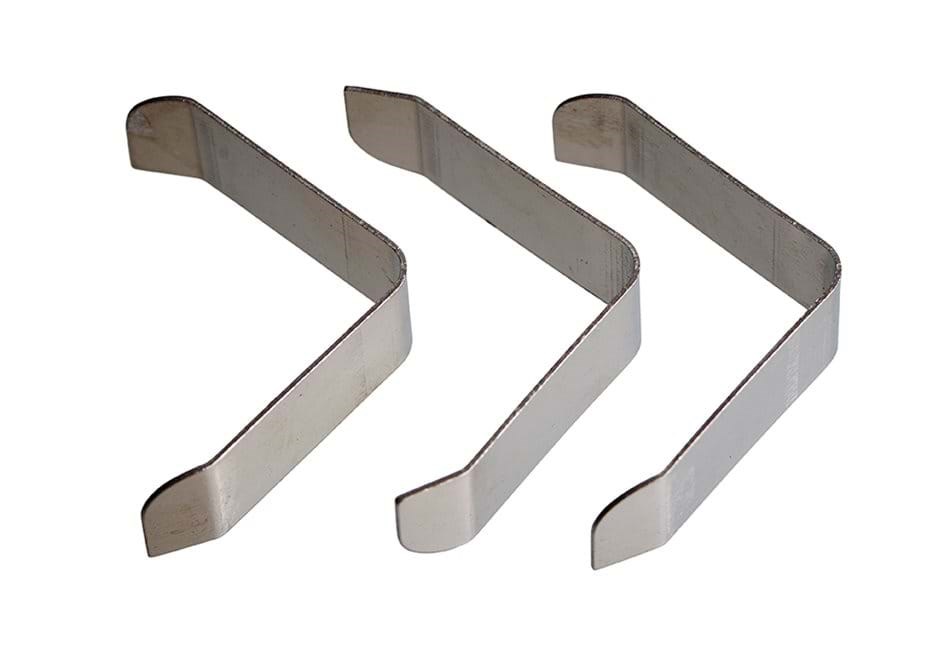 Juliana Fjedre i aluminium, stor - 10 stk.
