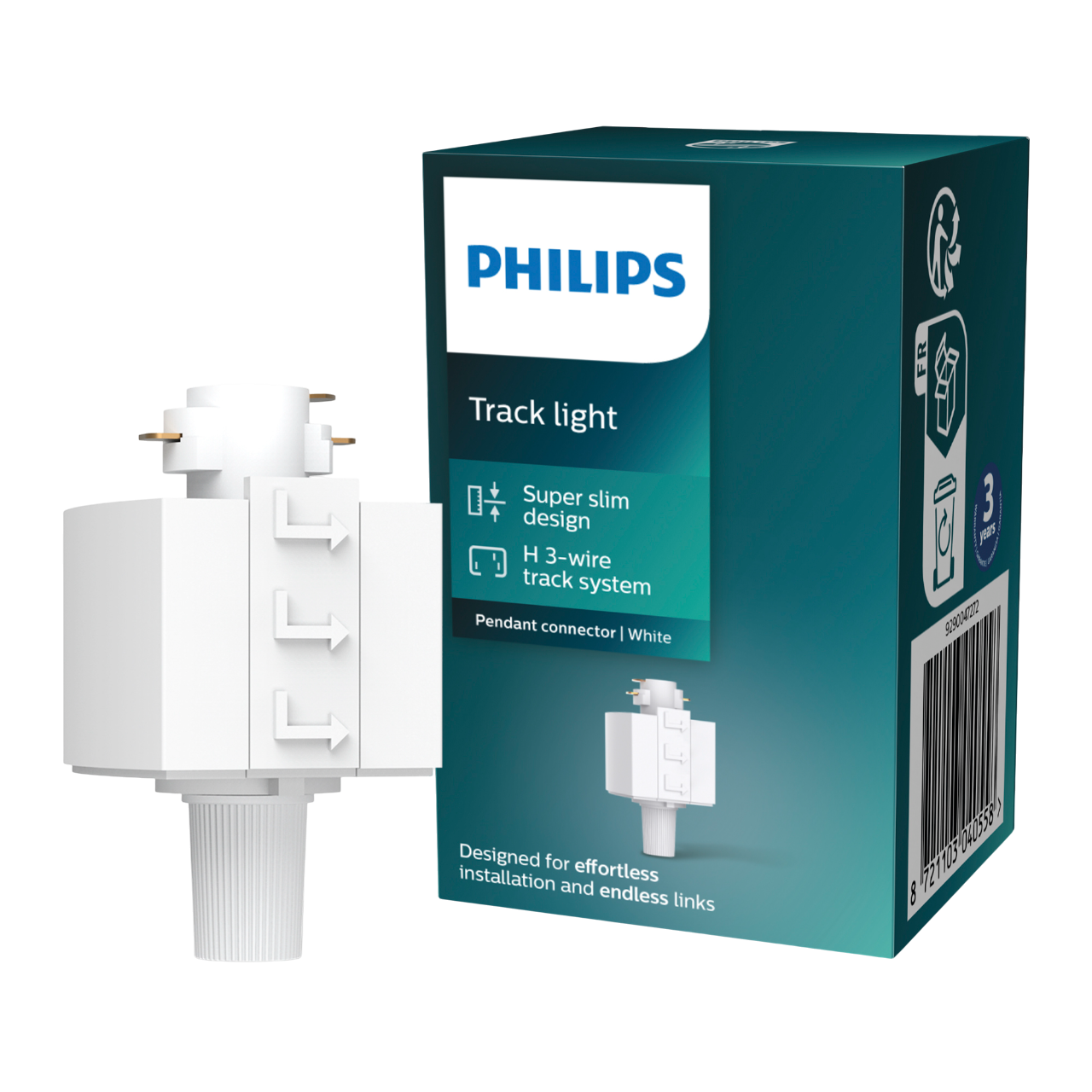 Philips EasyLink Pendelstik i hvid