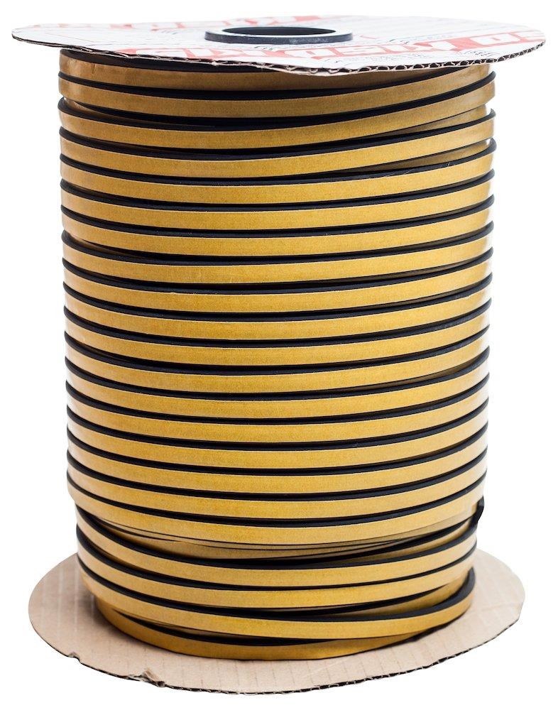 Dana KISO 141 Tætningsliste 4x10 mm x 125m - Sort