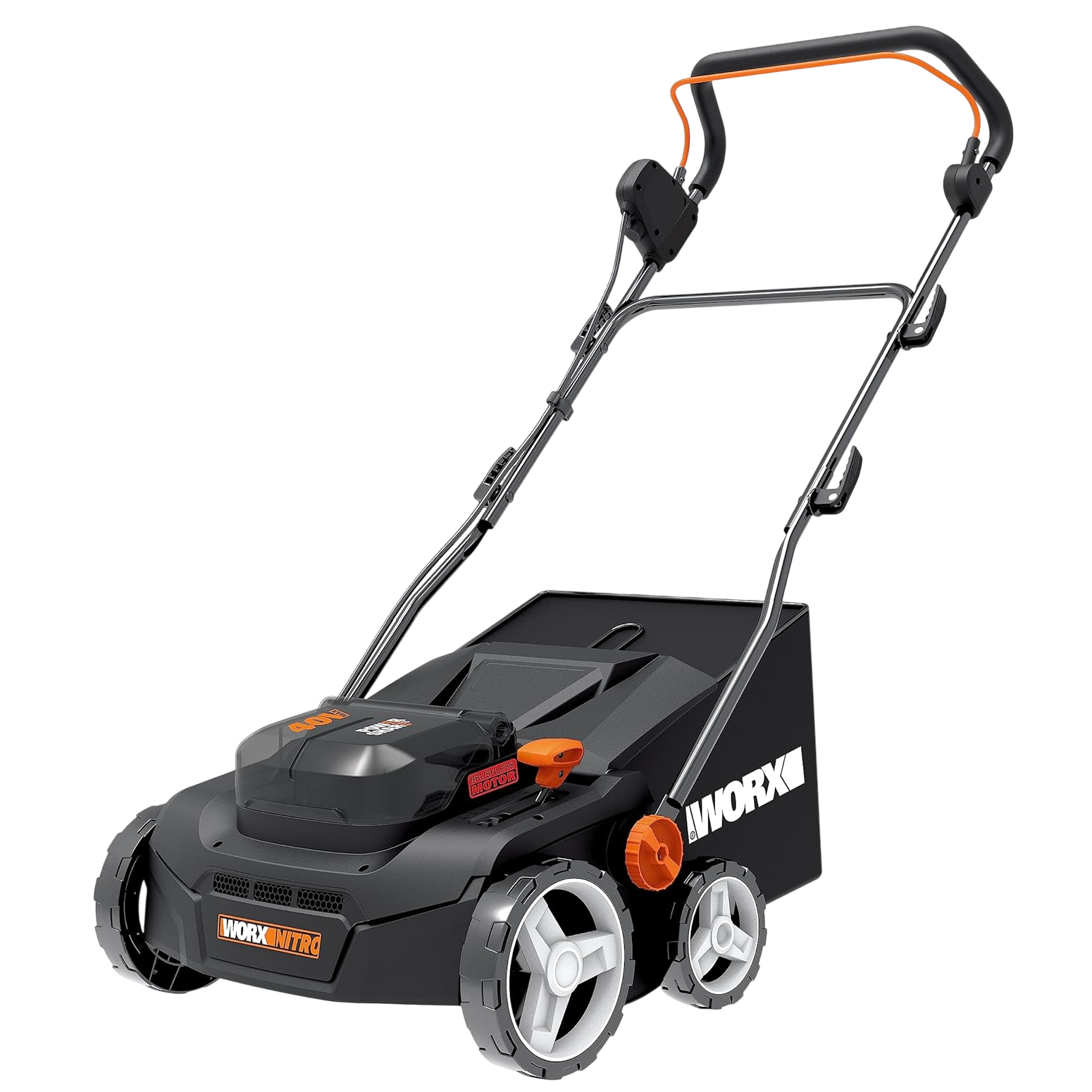 Worx WG855E.9 20V PowerShare Nitro Plænelufter/vertikalskærer 2x20V – Solo