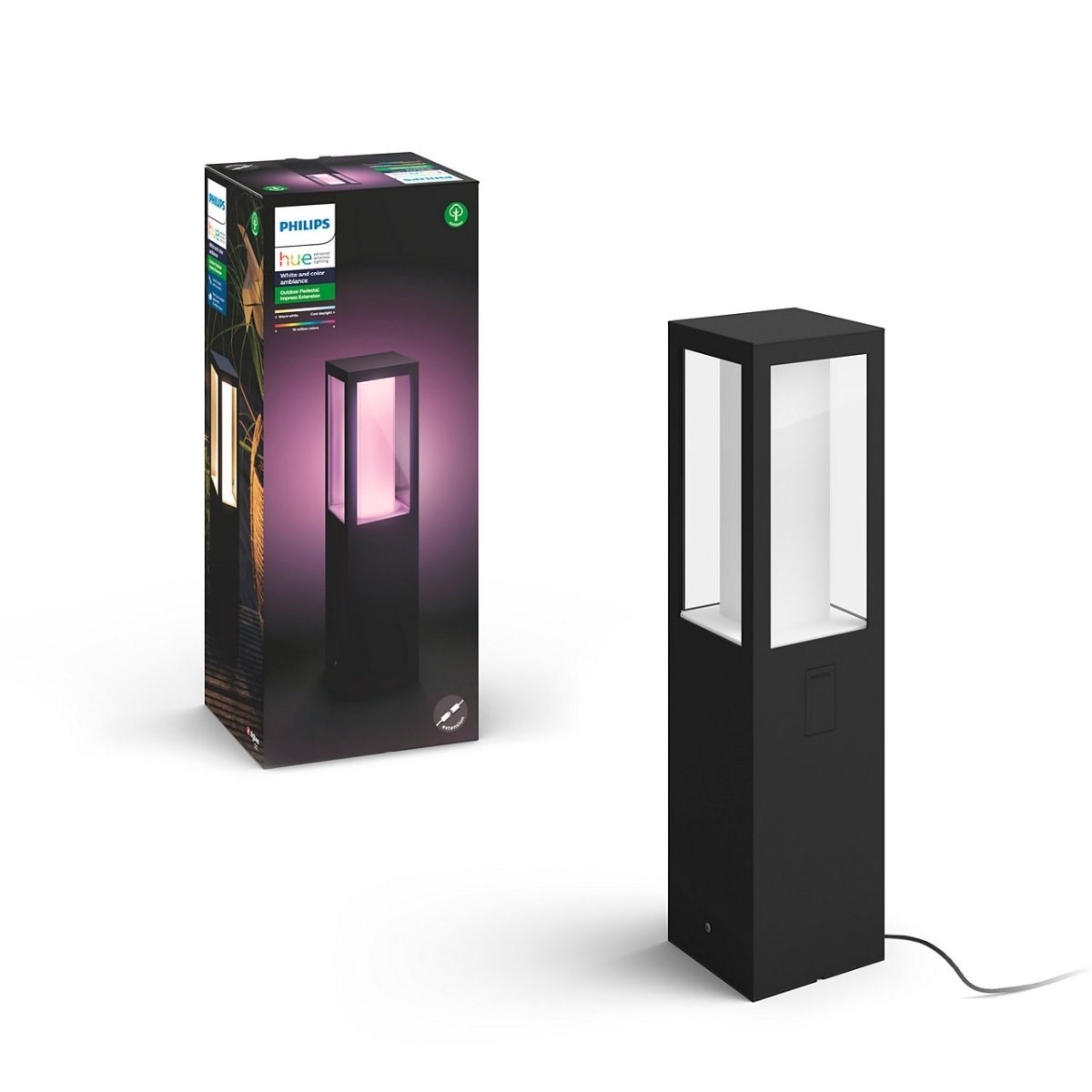 Philips Hue Impress WCA Lavvolt udendørs bedlampe lav - Udvidelse