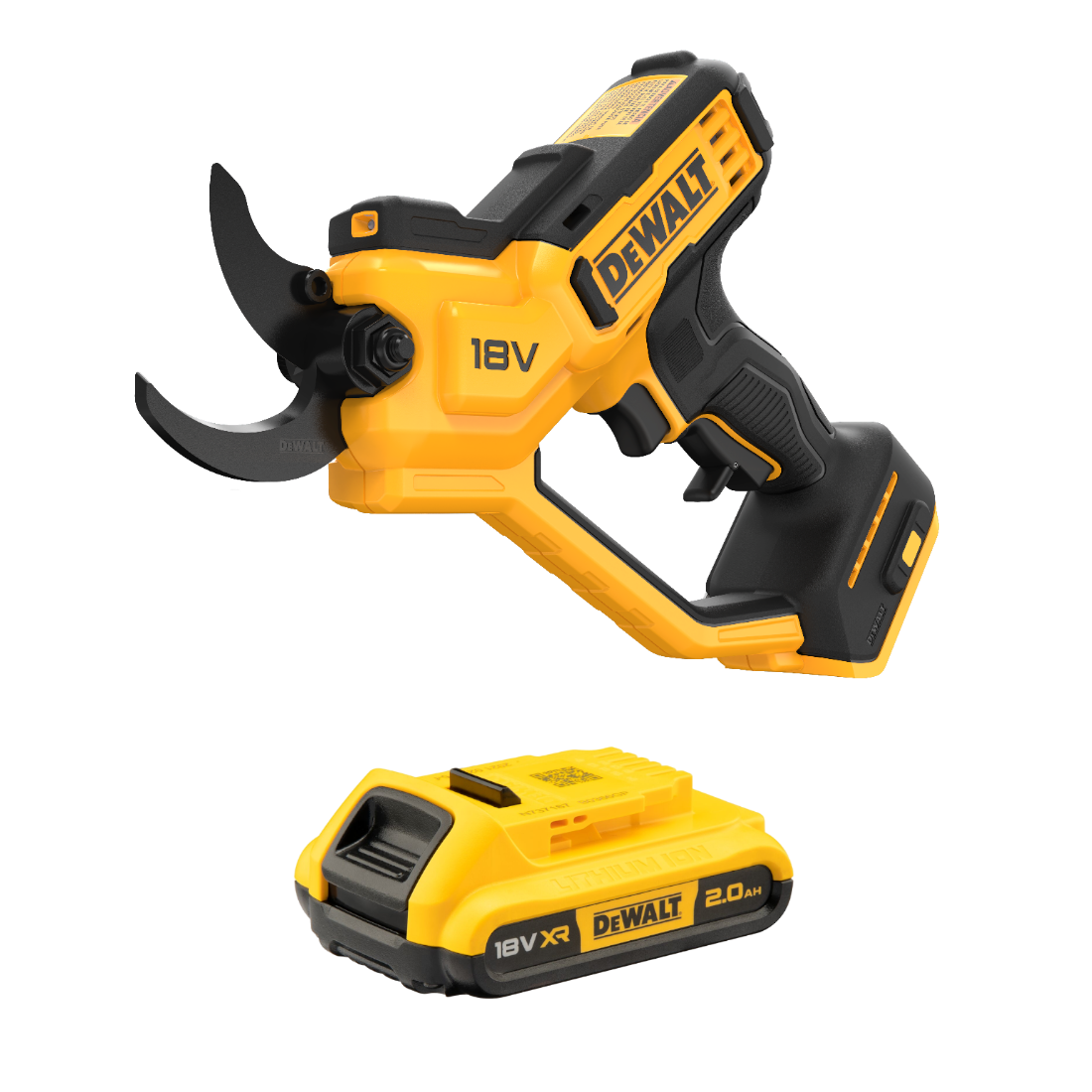 Dewalt DCMPP568D1-QW 18V XR Grensaks med 2,0Ah batteri