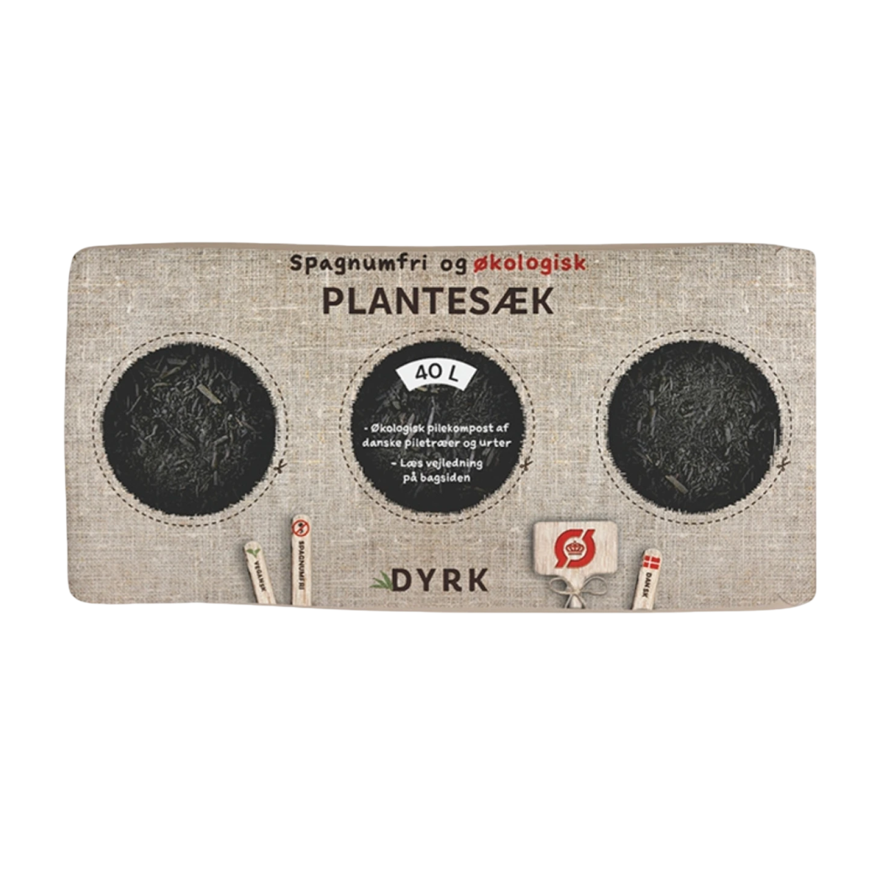 DYRK Økologisk plantesæk 40L