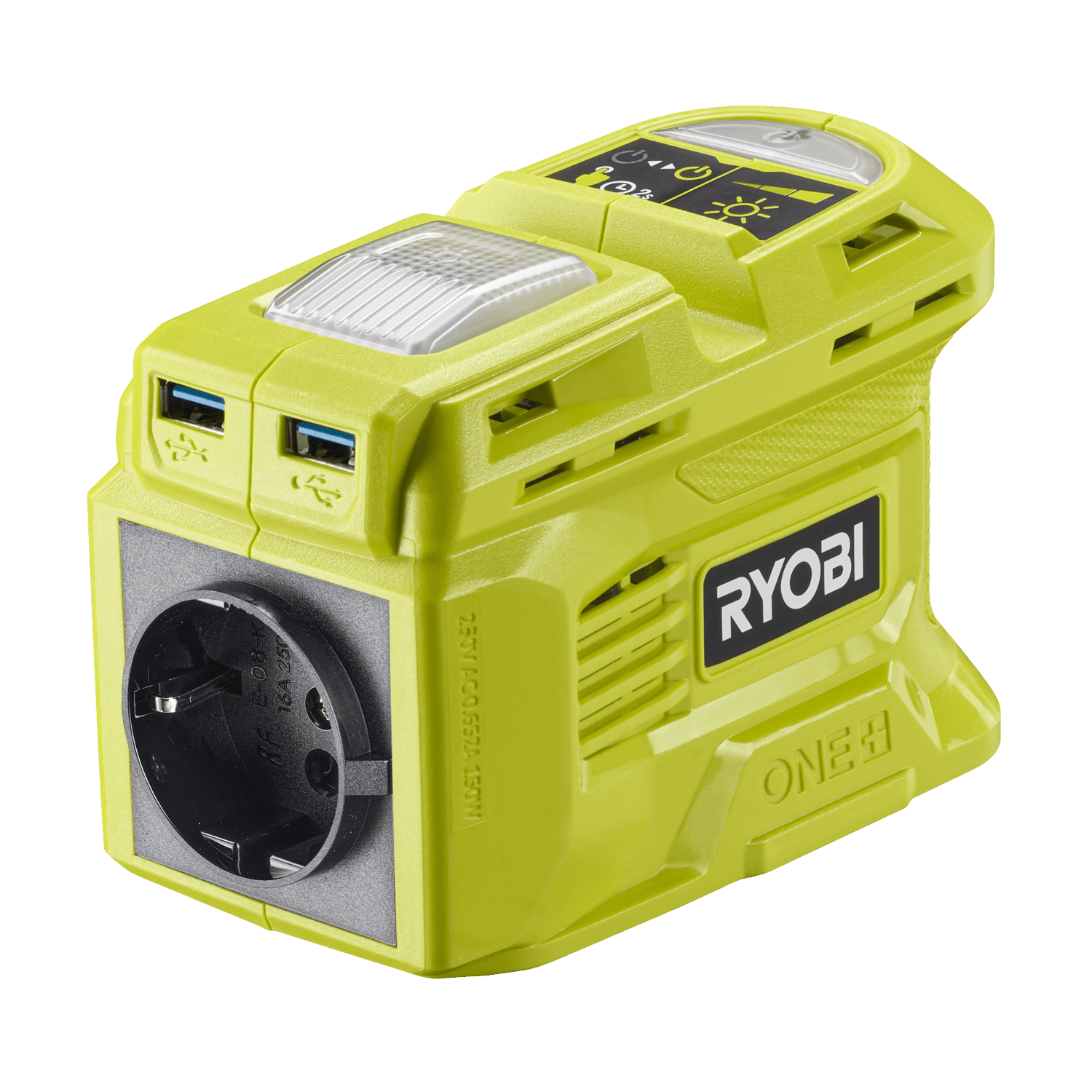 Ryobi RY18BI150B ONE+ 18V Batteri Inverter
