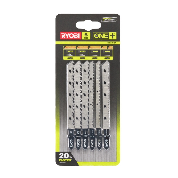 Ryobi RAK6JSBW 6-PAK Stiksavsklinge