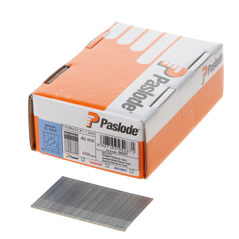 Paslode F18 Dykker 1,2x40mm elforzinket - 5000 stk.
