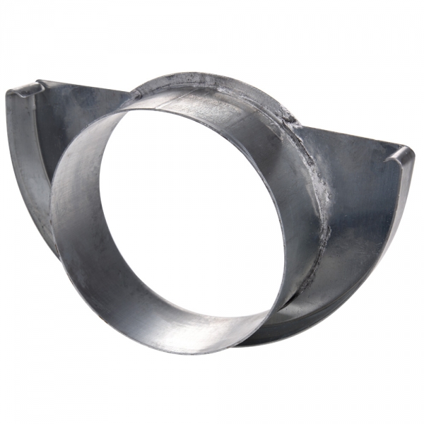 Plastmo zink endebund med hul nr. 11 - 75 mm